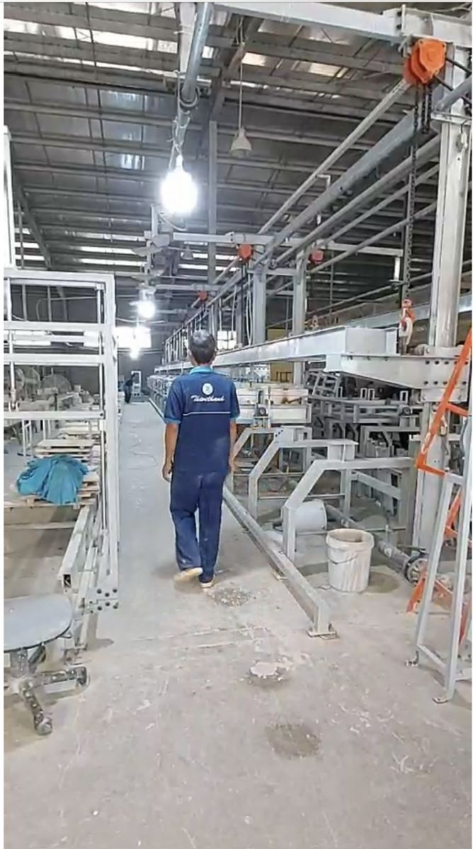 dàn đổ rót cầu khối