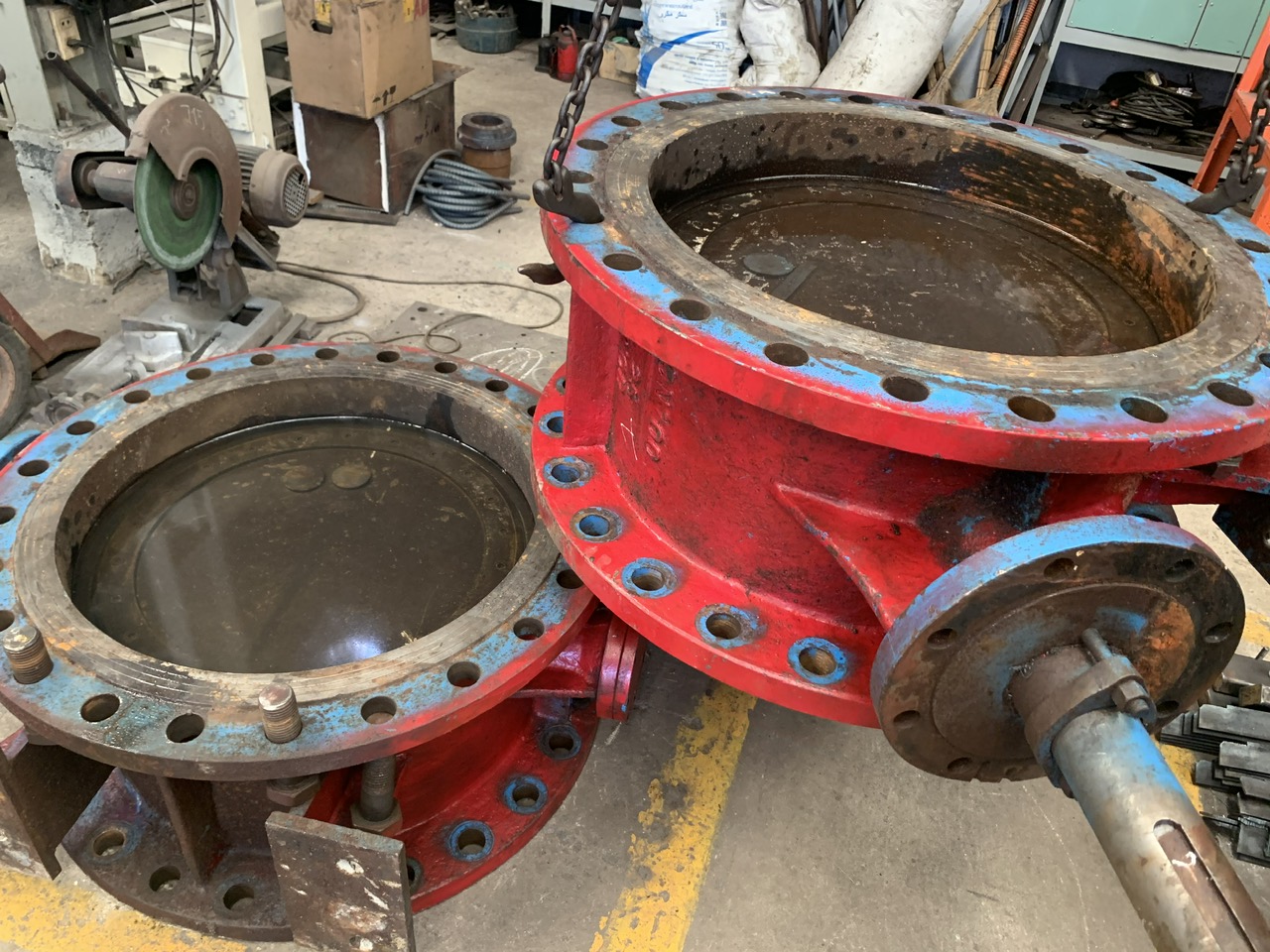 Sửa chữa chế tạo mới vale nước của nhà máy nhiệt điện thủ Đức